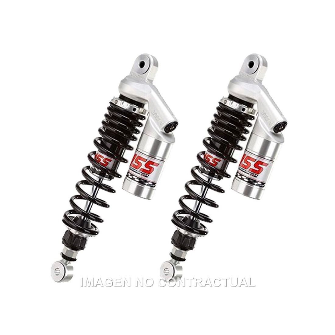 Juego Amortiguadores Traseros YSS Gas c/ Botella Moto Guzzi V 65