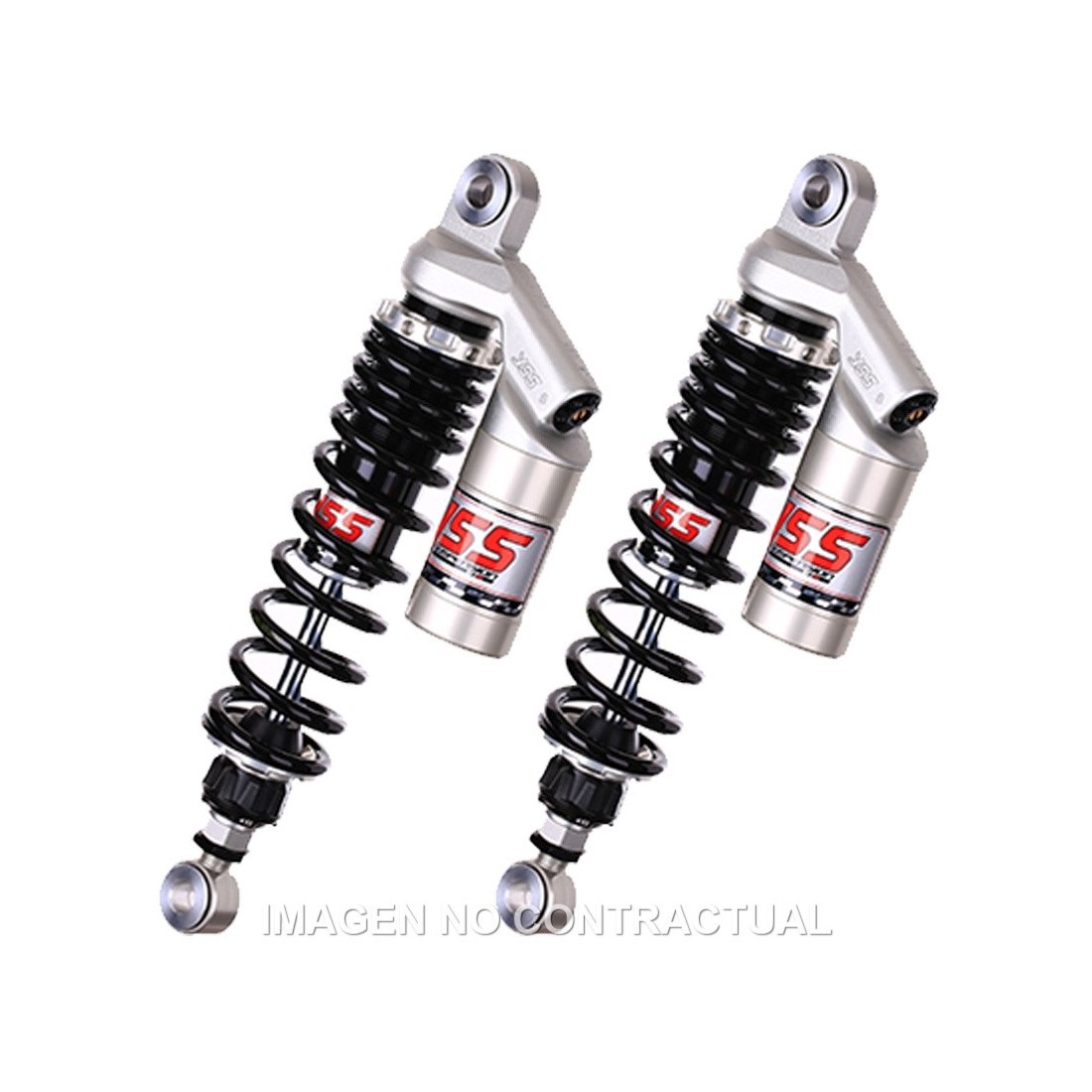 Juego Amortiguadores Traseros YSS Gas c/ Botella Kawasaki Z 450 LTD