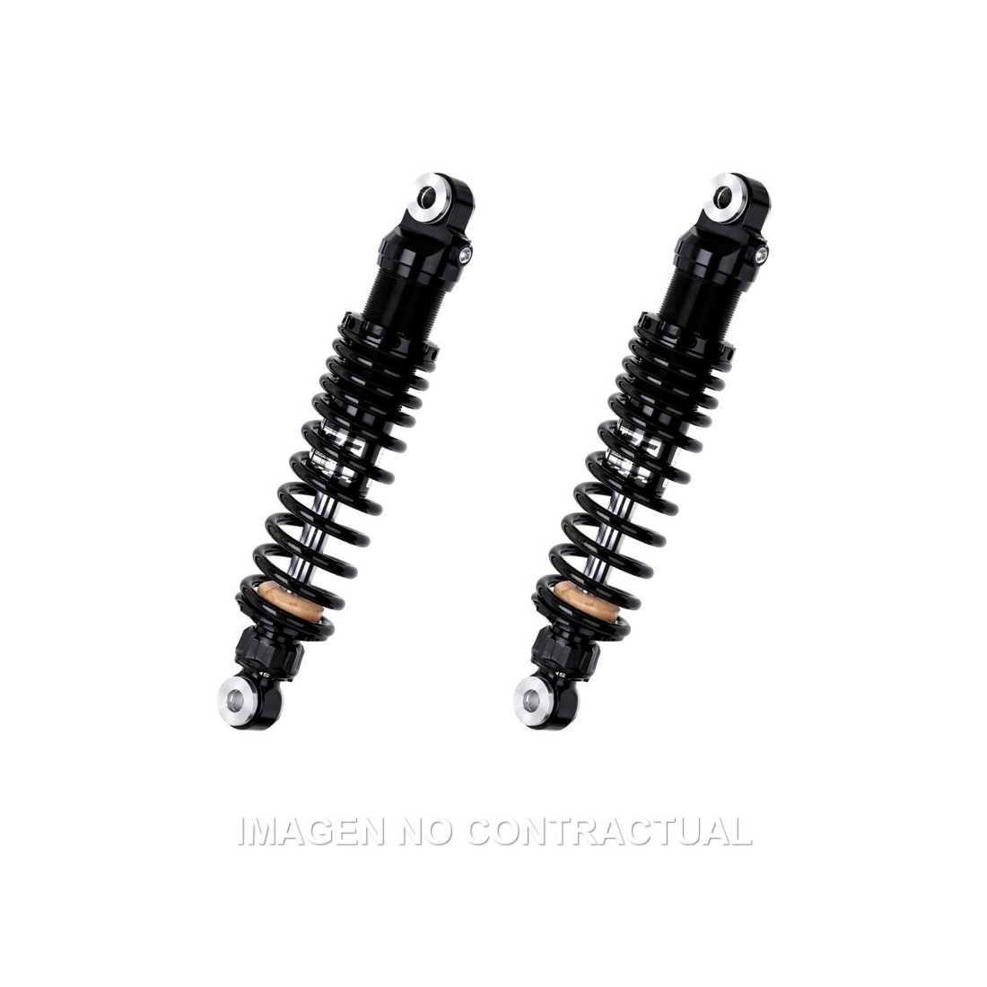 Juego Amortiguadores YSS Gas Top Line Black Edition Harley Davidson XL 883