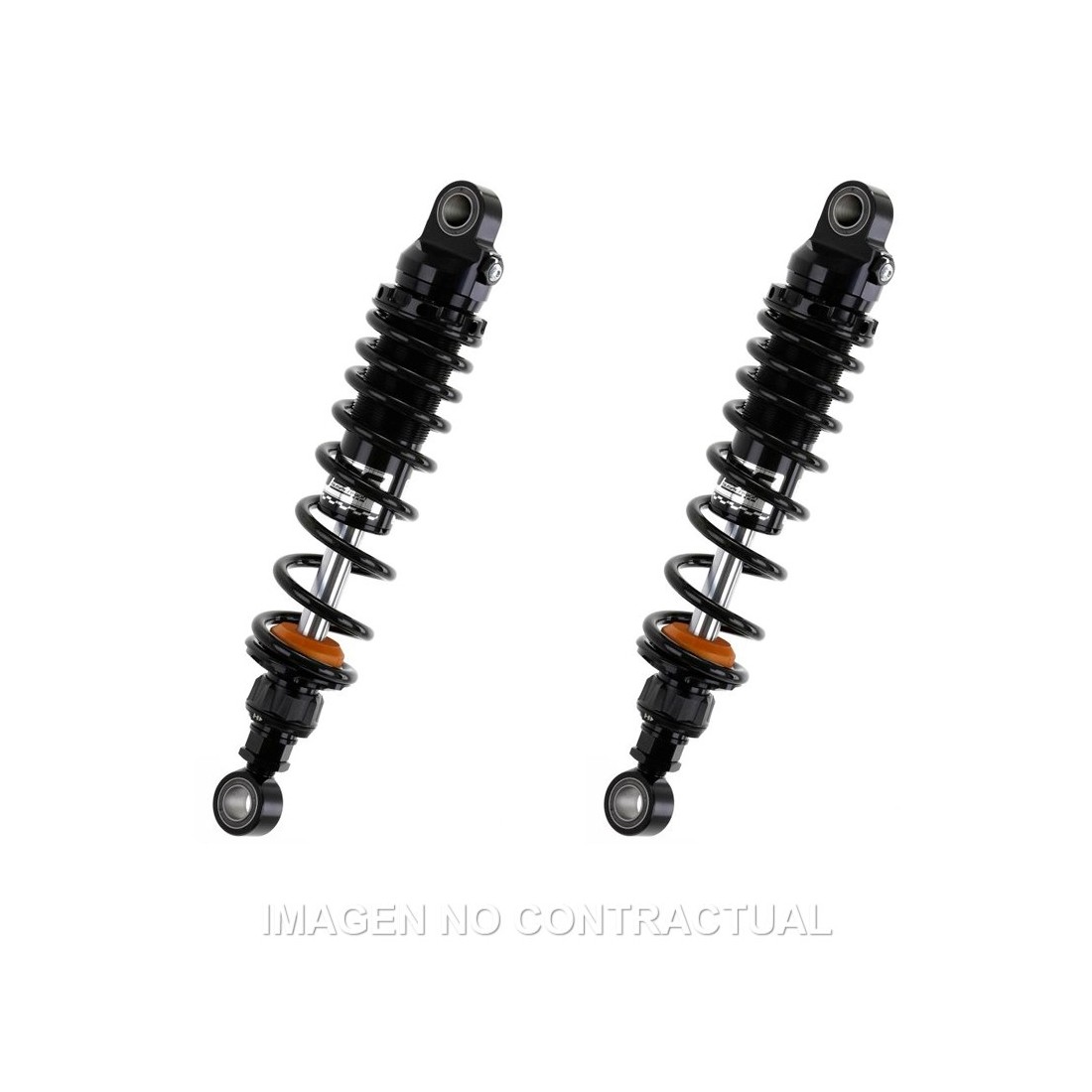 Juego Amortiguadores YSS Gas Top Line Black Edition Harley Davidson Road King