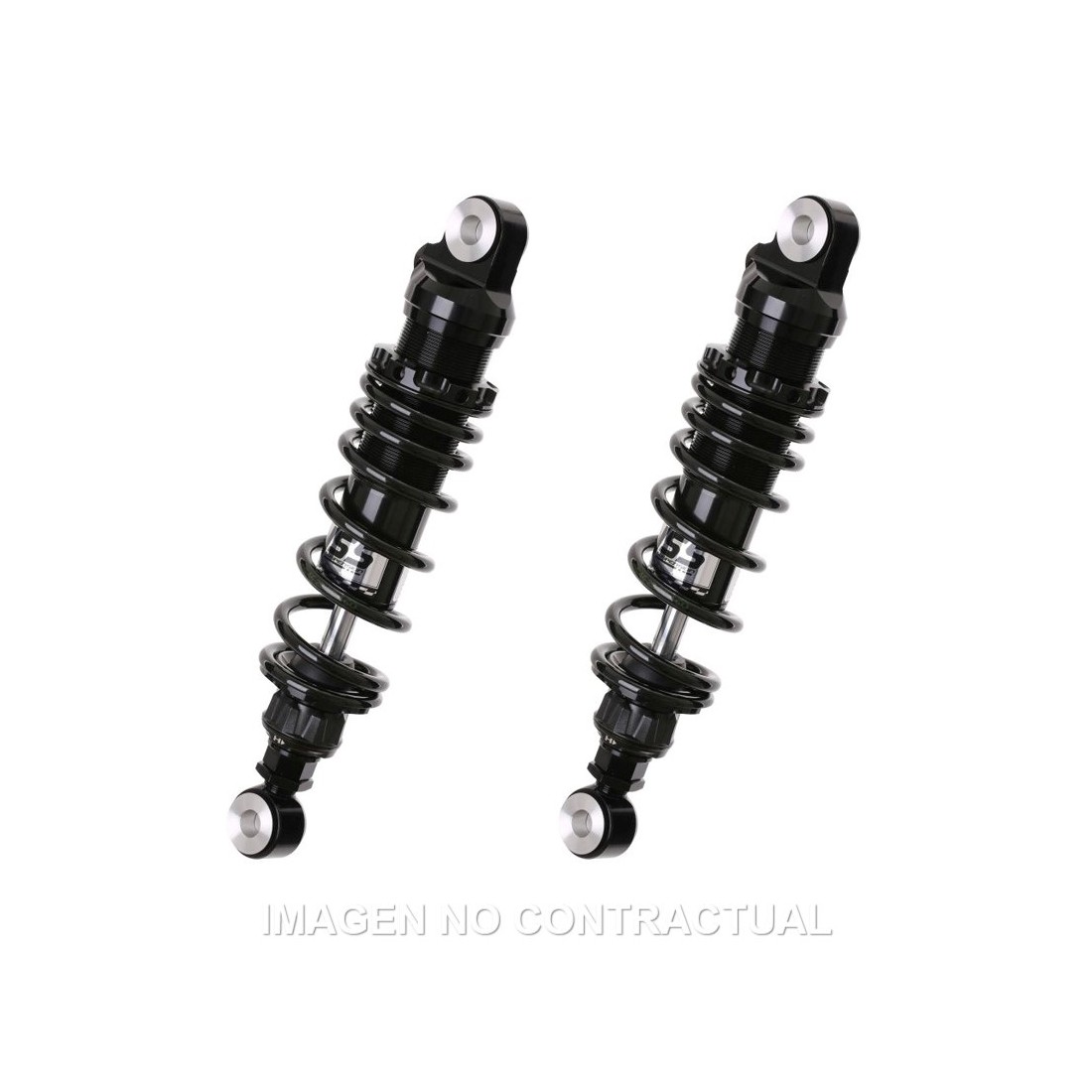 Juego Amortiguadores YSS Gas Top Line Black Edition Harley Davidson XL883N