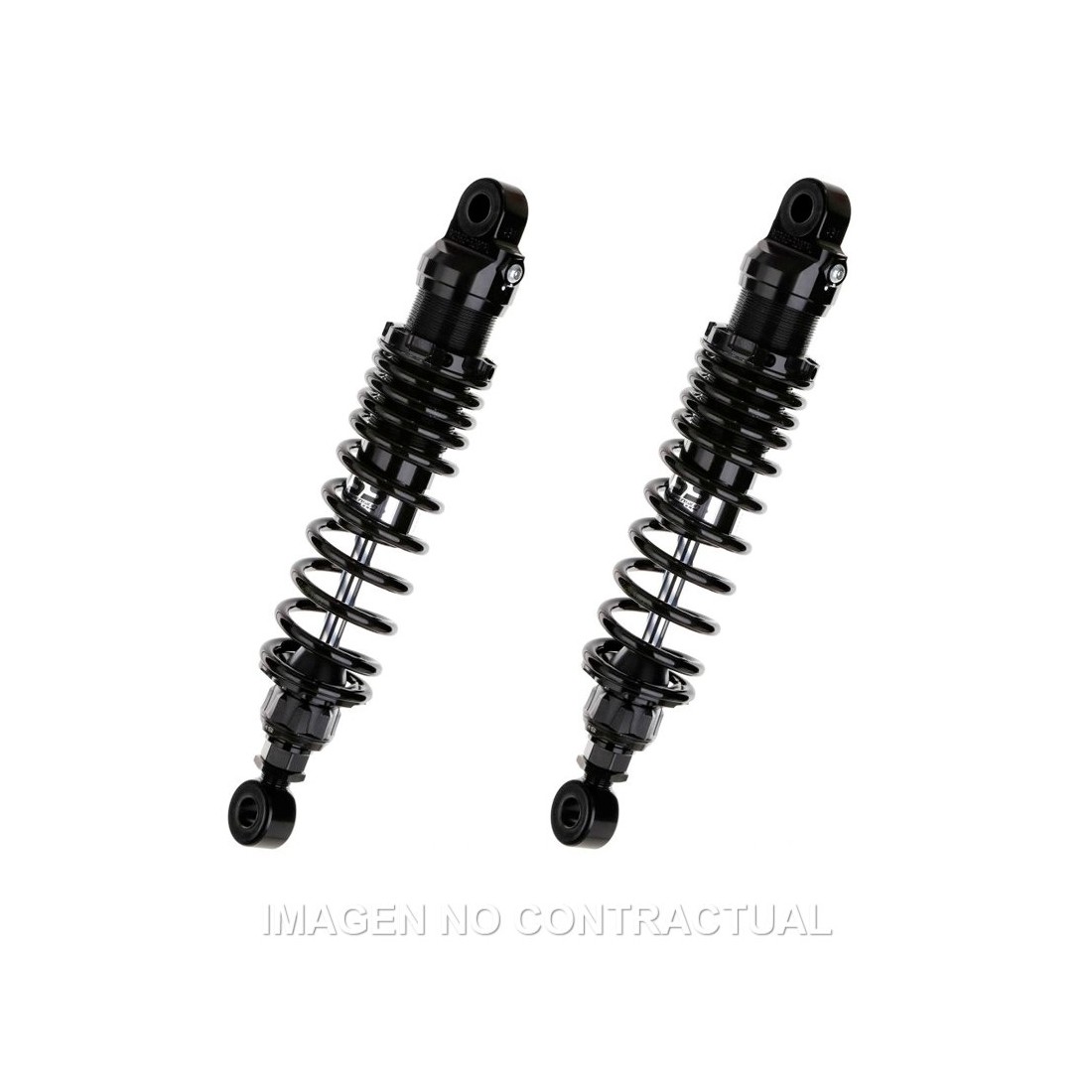 Juego Amortiguadores YSS Gas Top Line Black Edition Yamaha SR 400