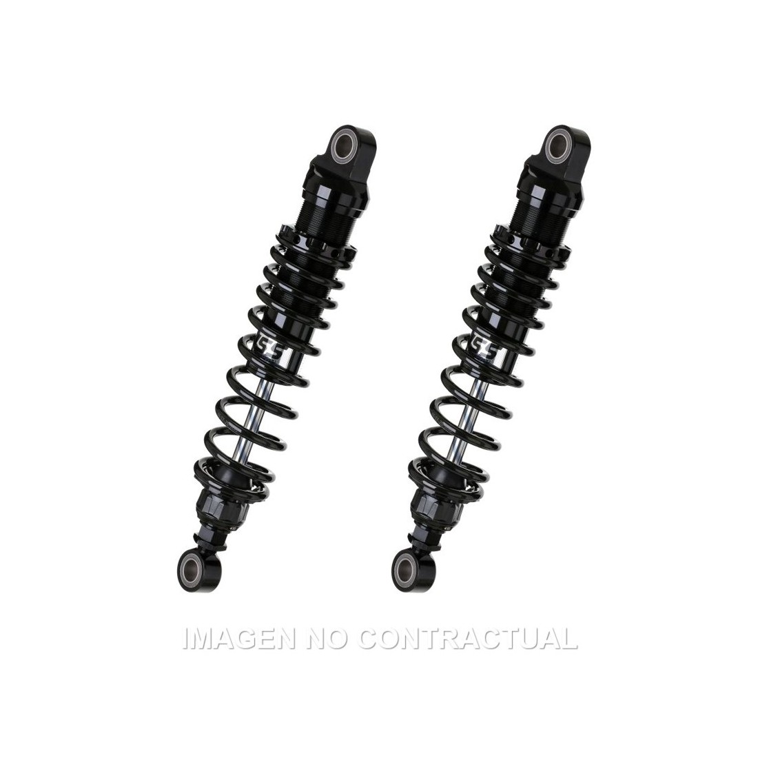 Juego Amortiguadores YSS Gas Top Line Black Edition Triumph Street