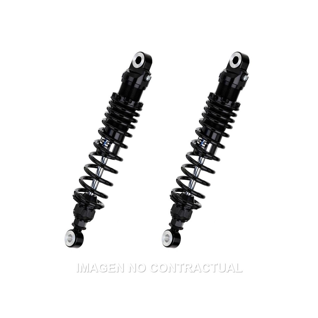 Juego Amortiguadores YSS Gas Top Line Black Edition Triumph Bonneville