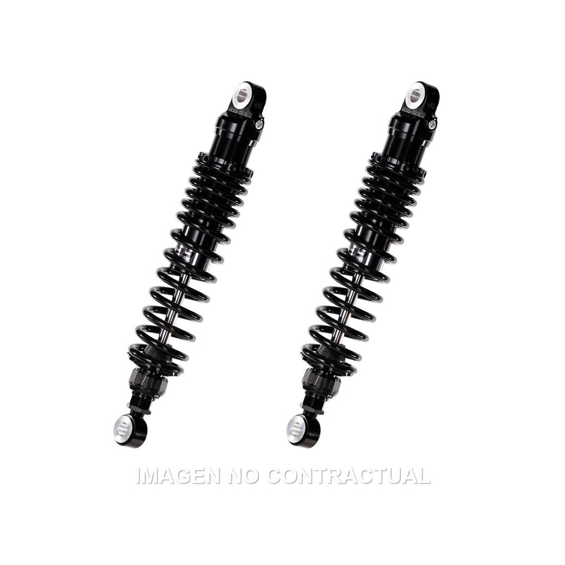 Juego Amortiguadores YSS Gas Top Line Black Edition Triumph Scrambler 900