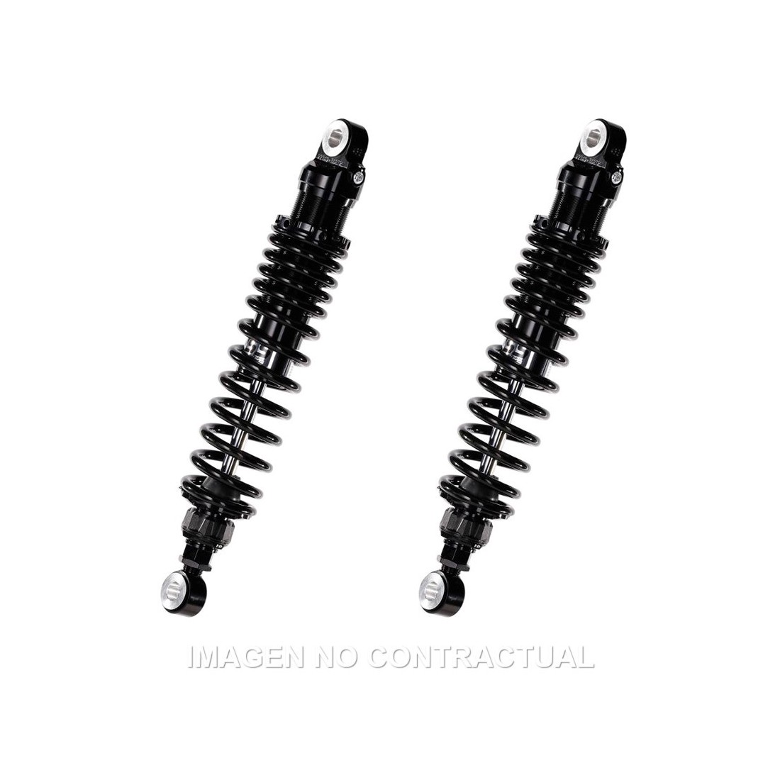 Juego Amortiguadores YSS Gas Top Line Black Edition Moto Guzzi 350 NTX