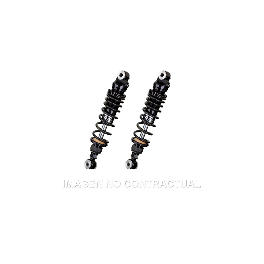 Juego Amortiguadores YSS Gas Top Line Black Edition Harley Davidson Street Glide