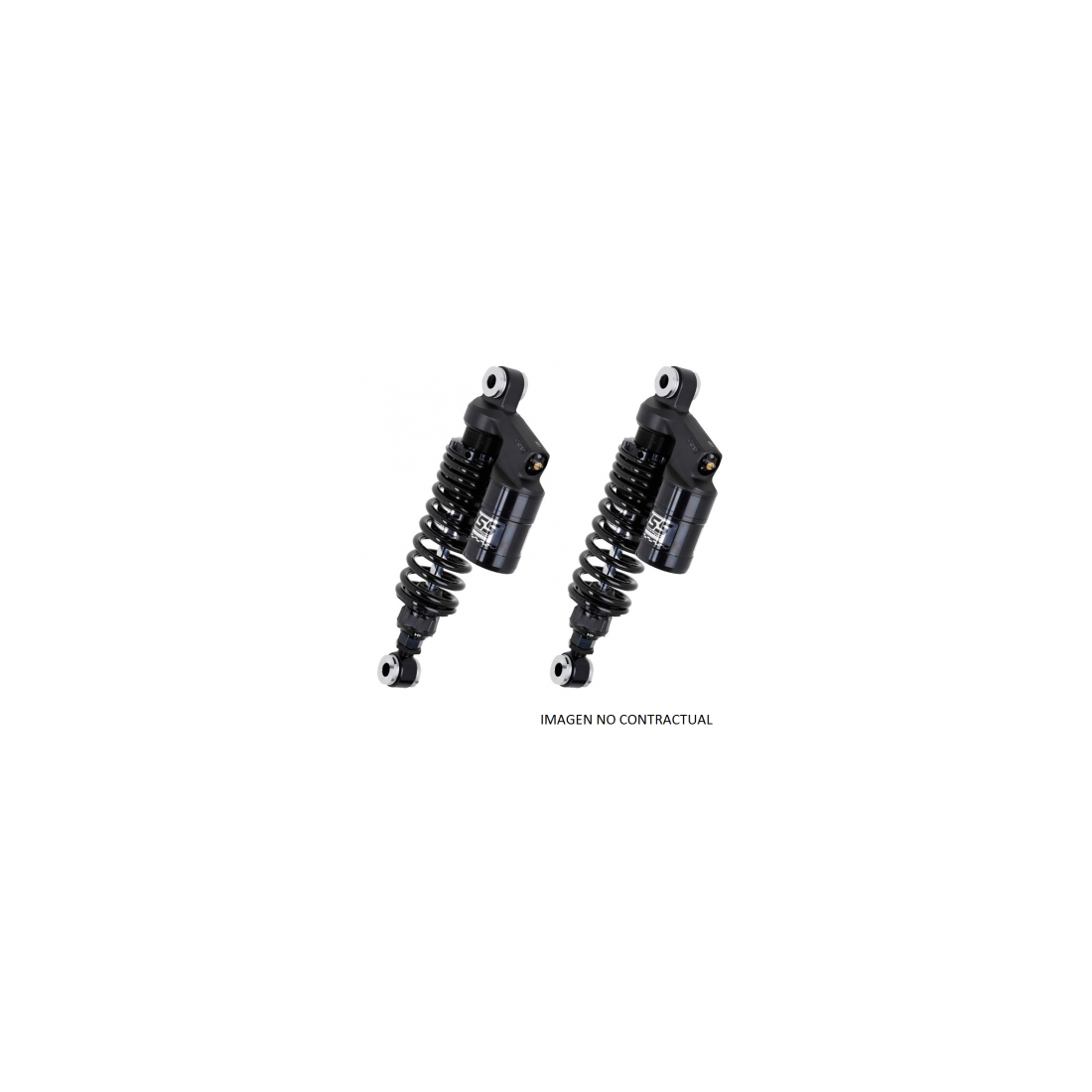 Juego Amortiguadores YSS Gas c/Botella Black Edition Yamaha SR 400