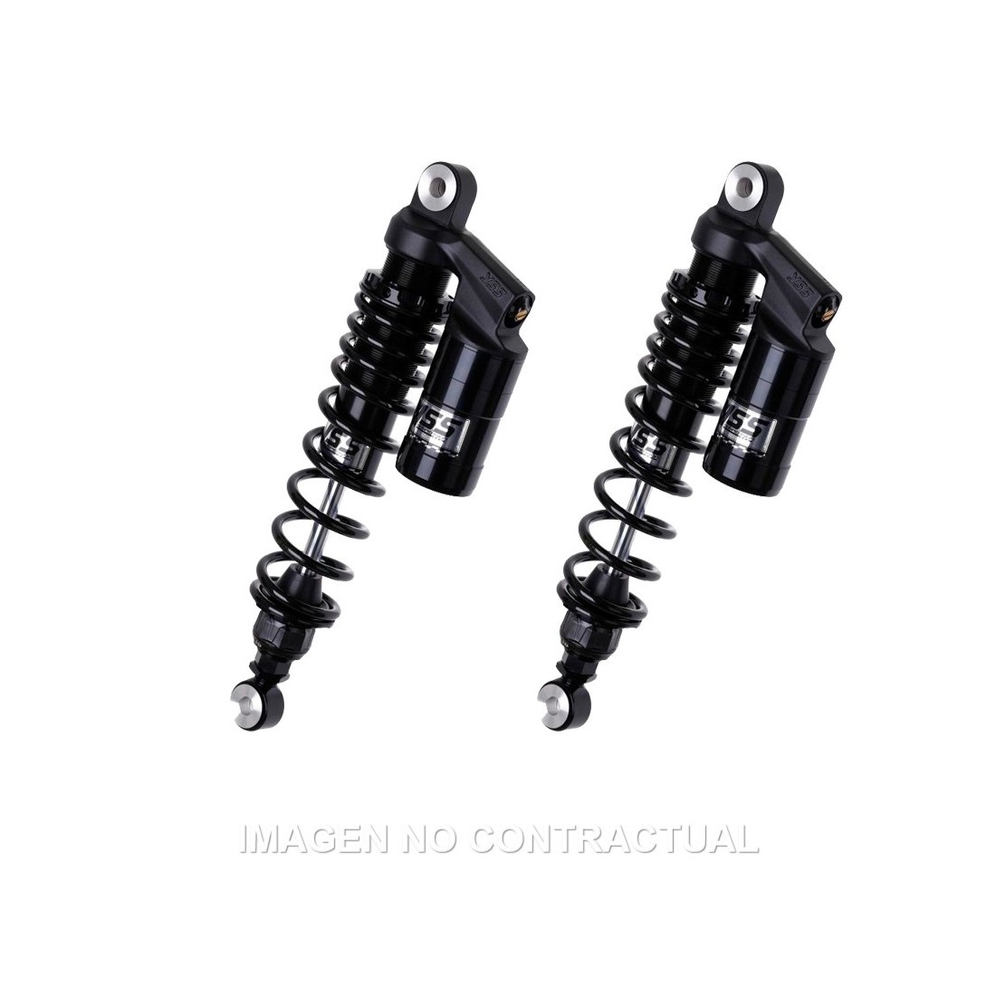 Juego Amortiguadores YSS Gas c/Botella Black Edition Harley Davidson Street