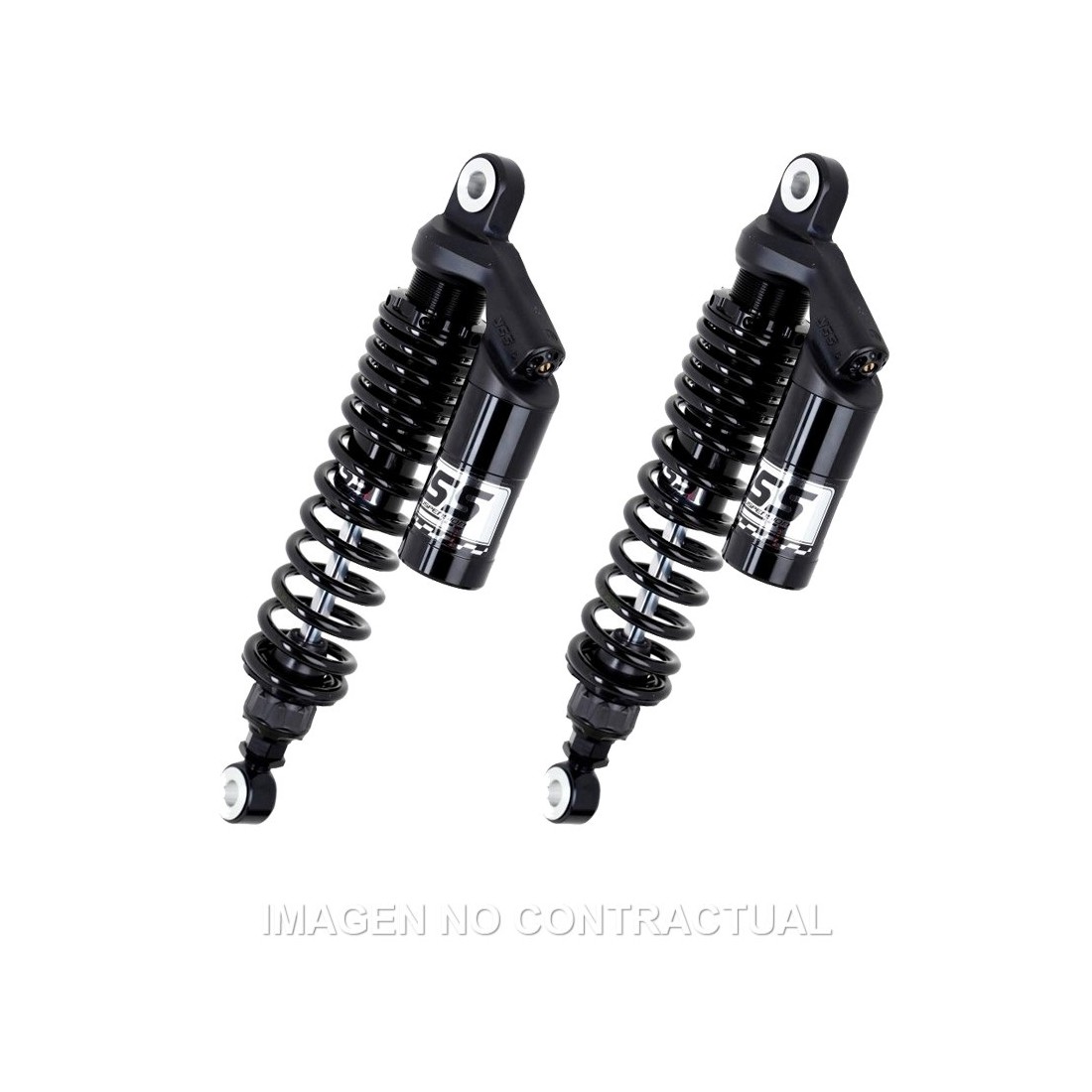 Juego Amortiguadores YSS Gas c/Botella Black Edition Ducati GT 1000