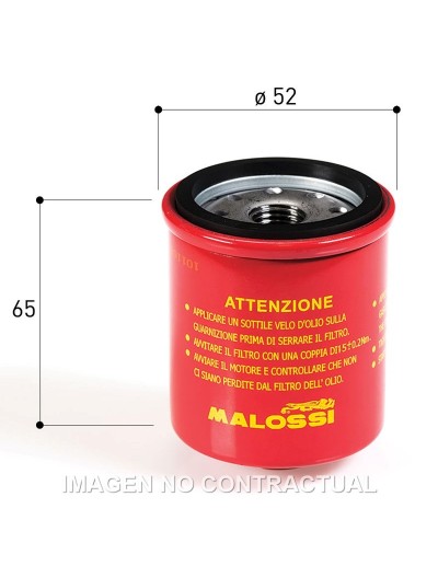 Filtro Aceite Malossi Motor...