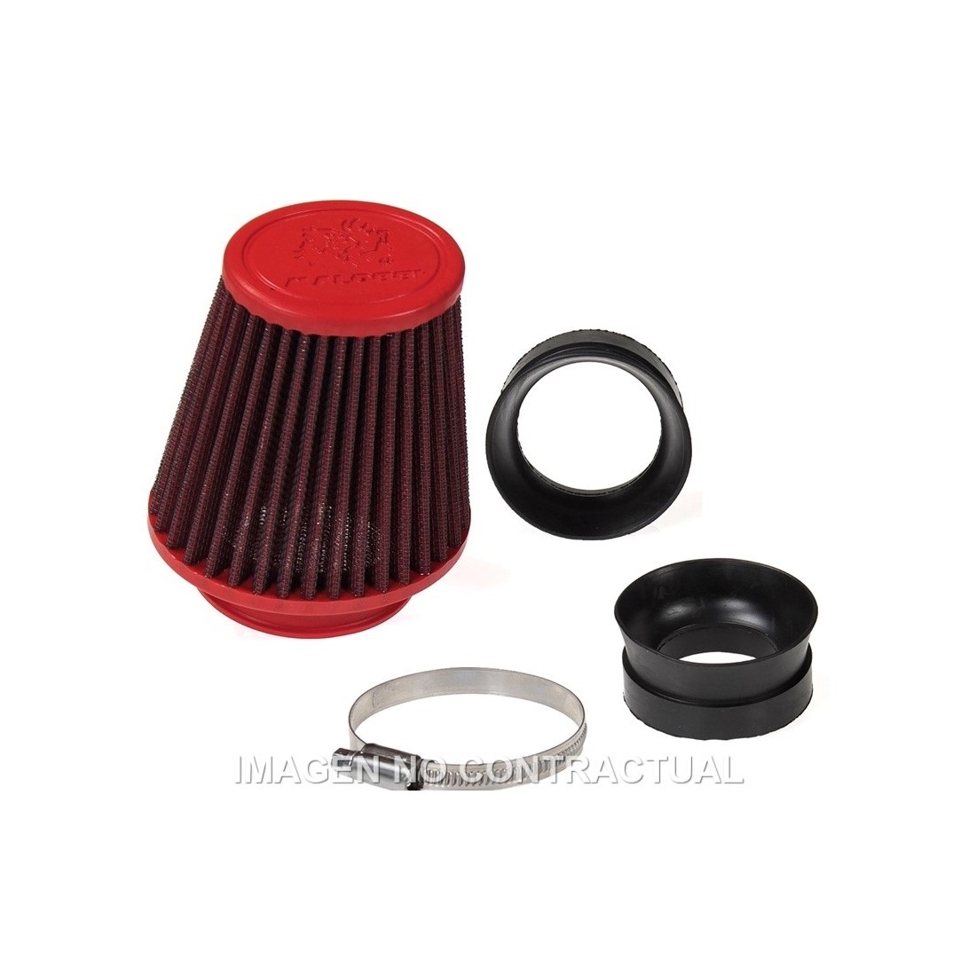Filtro Potencia Malossi RED FILTER E18 PHBH, Mikuni,Keihin