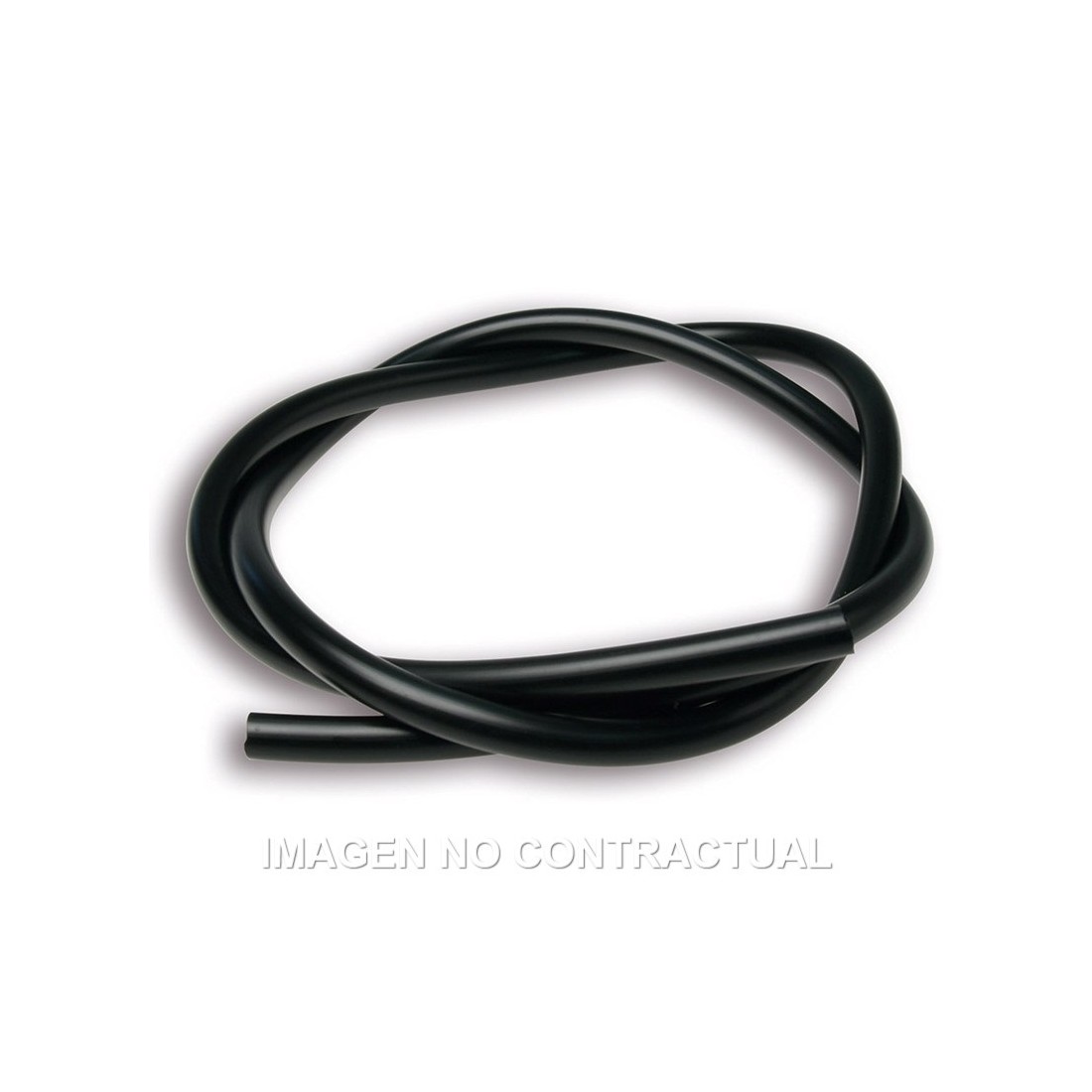 TUBO GASOLINA MALOSSI PVC NEGRO 1 M