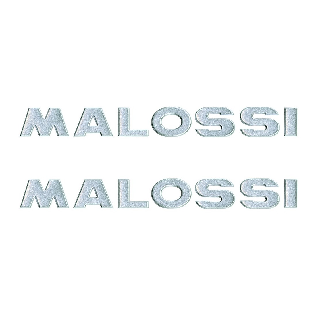 Adhesivos Malossi 3D cromados