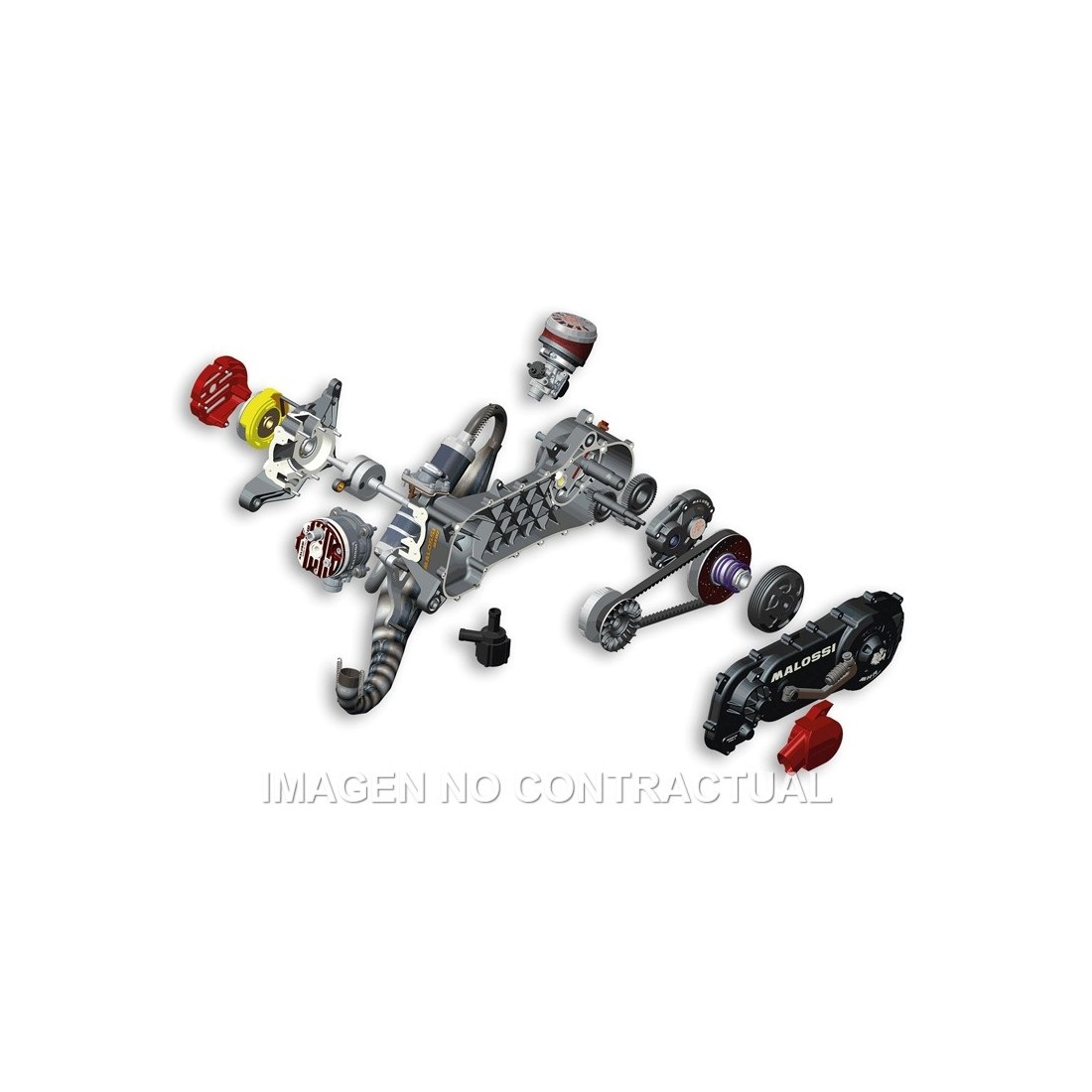 Motor Malossi completo C-One Piaggio ZIP