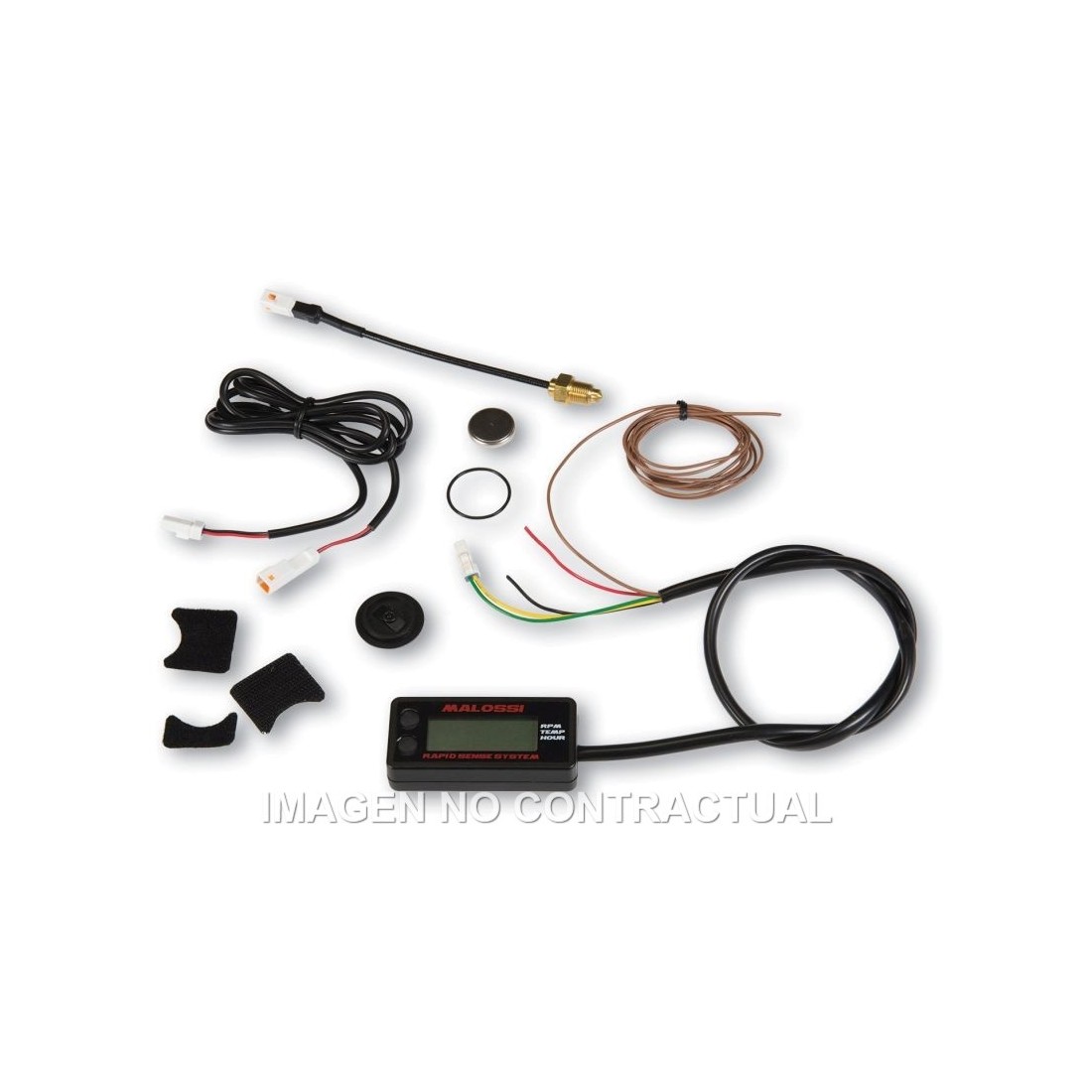 Rapid Sense System Malossi Controlador RPM Temp Hour meter