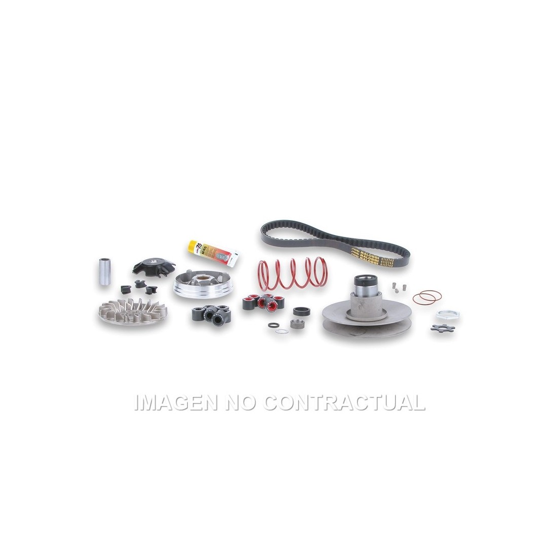 Over Range Motor Malossi Minarelli Rueda Grande Aerox 50