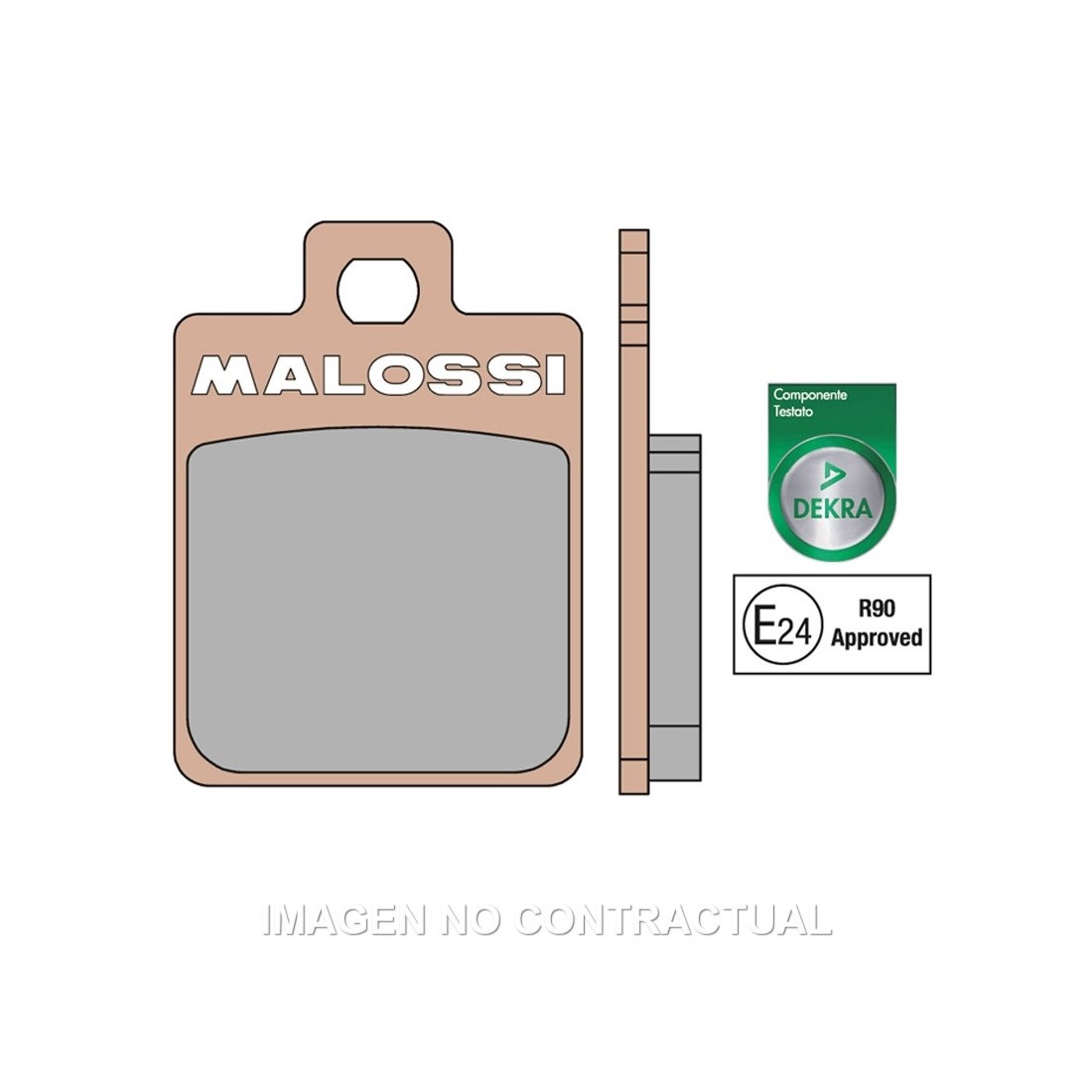 Pastilla Freno Malossi Brake Pads MHR SYNT Gilera Runner