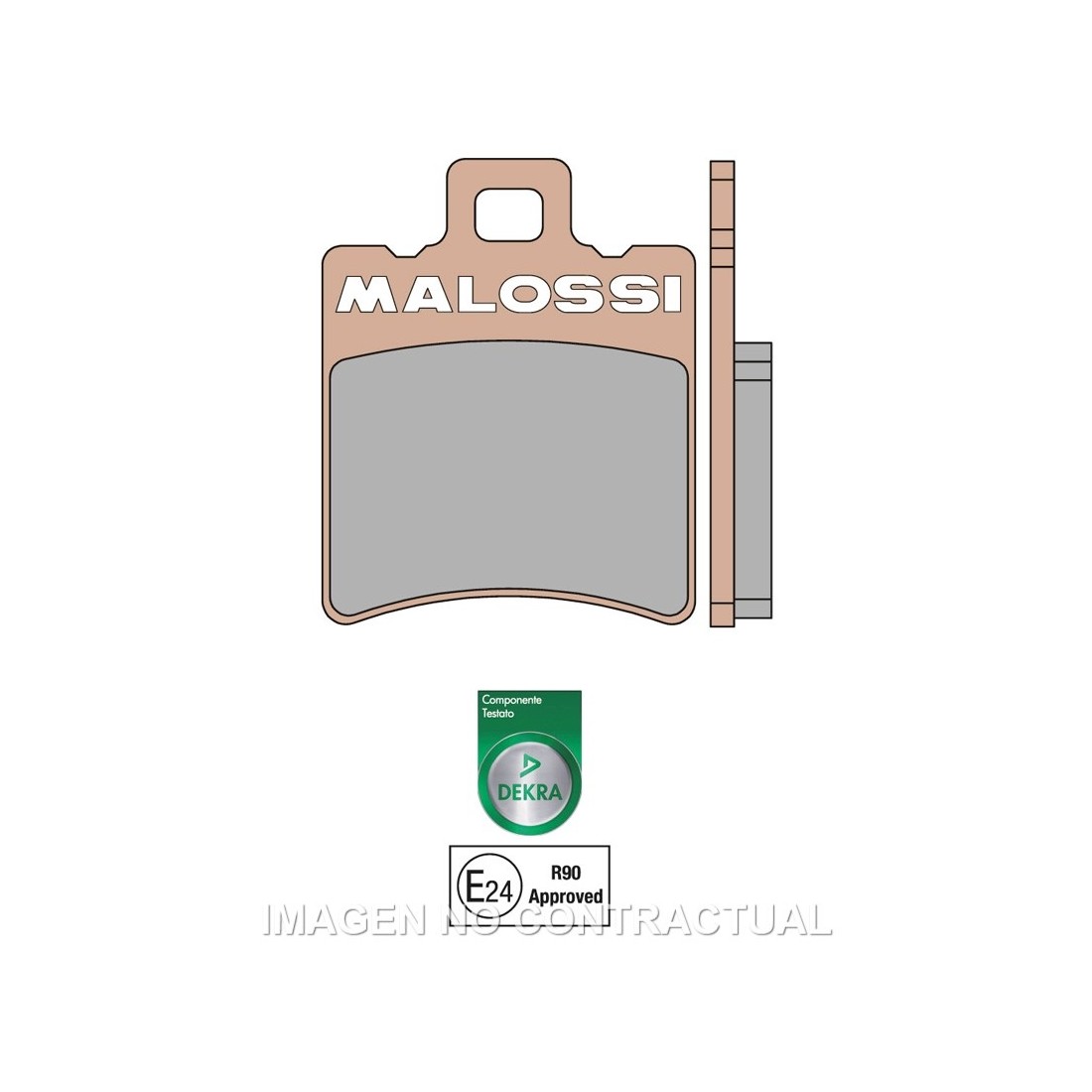 Pastilla Freno Malossi Brake Pads MHR SYNT Aprilia SR