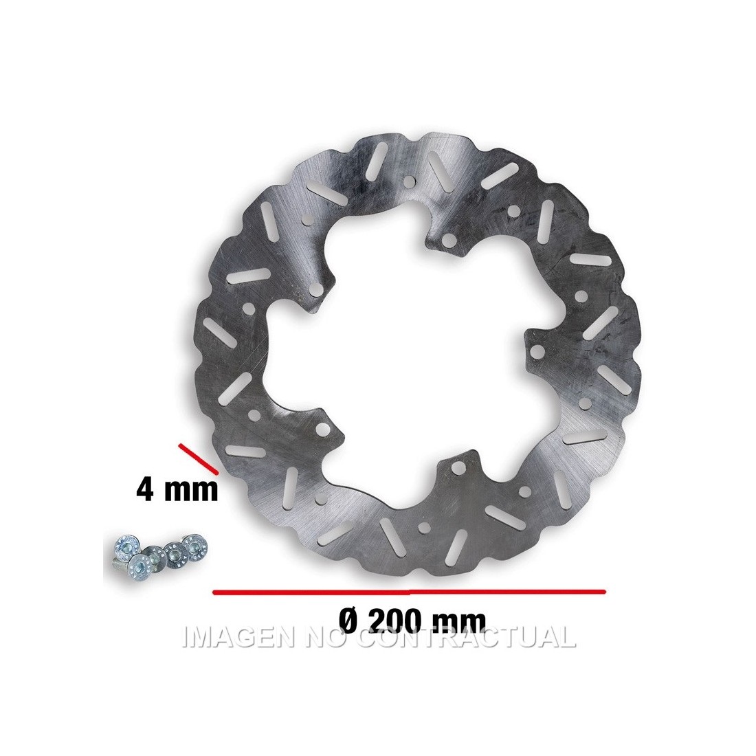 Disco de freno Malossi Whoop Disc Piaggio Zip50