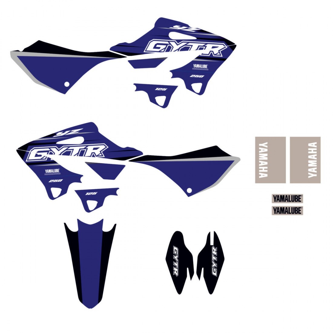 Kit Adhesivos GYTR Yamaha YZ 125/250 2022