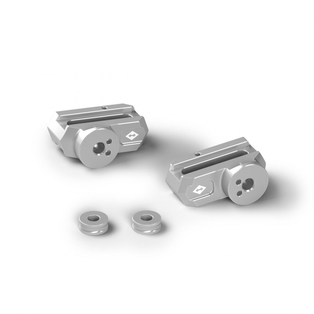 Kit de Acabado Estriberas Yamaha MT-09 21-25  MT-10 22-25 Plata