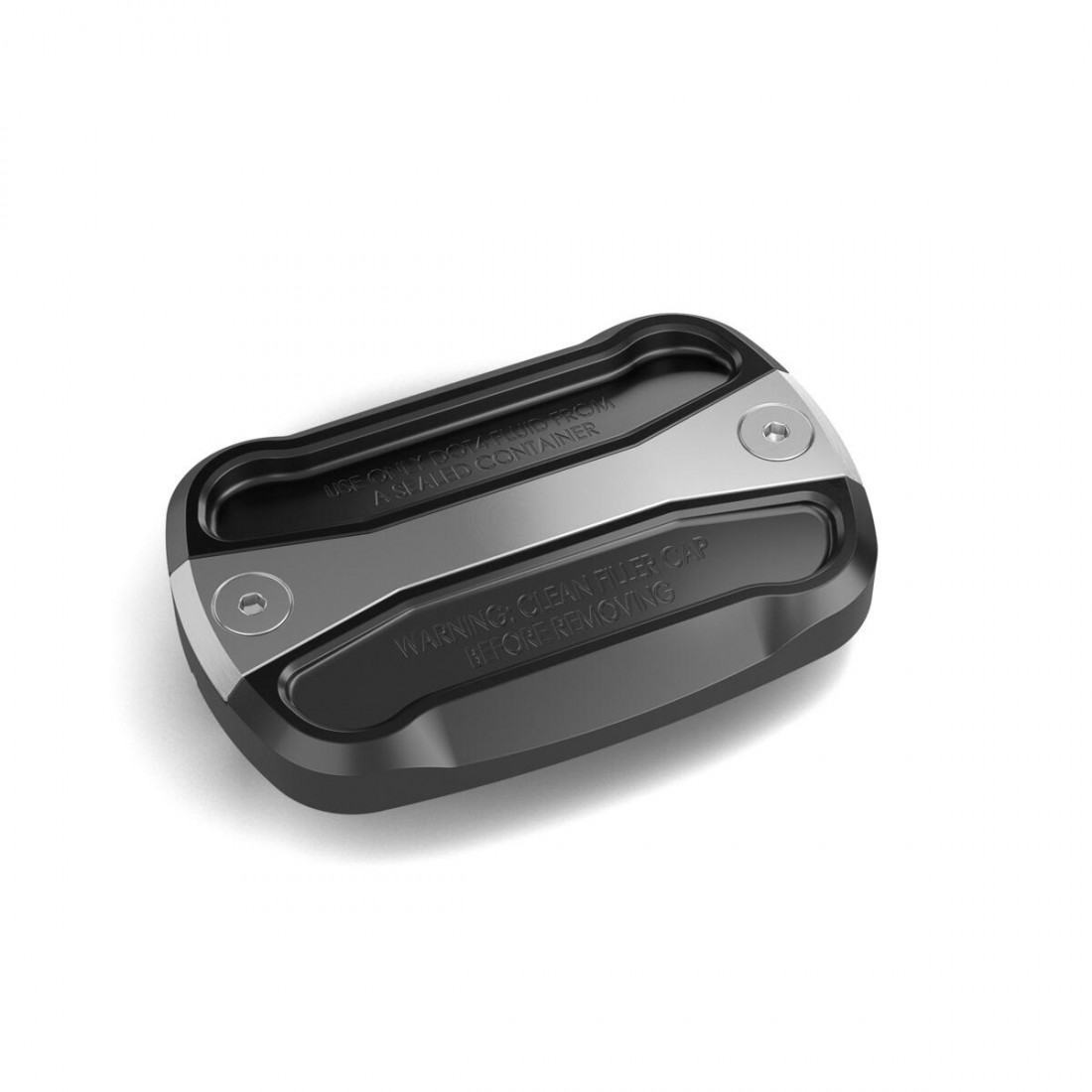 Tapa Depósito Líquido Frenos Anodizado Plateado Yamaha TMAX 2026