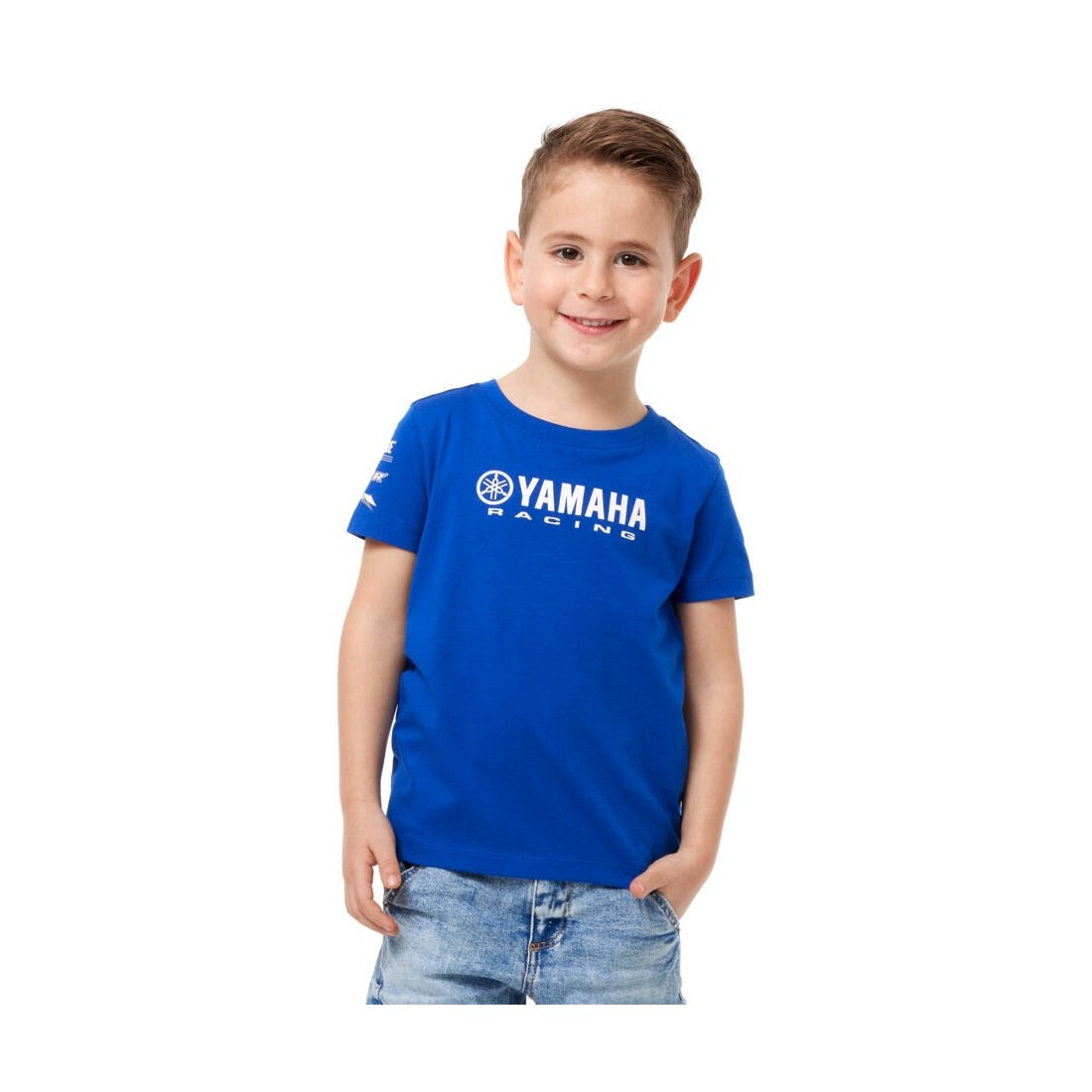 Camiseta Yamaha Paddock Blue Essentials TALLA JERSEY INFANTIL Años