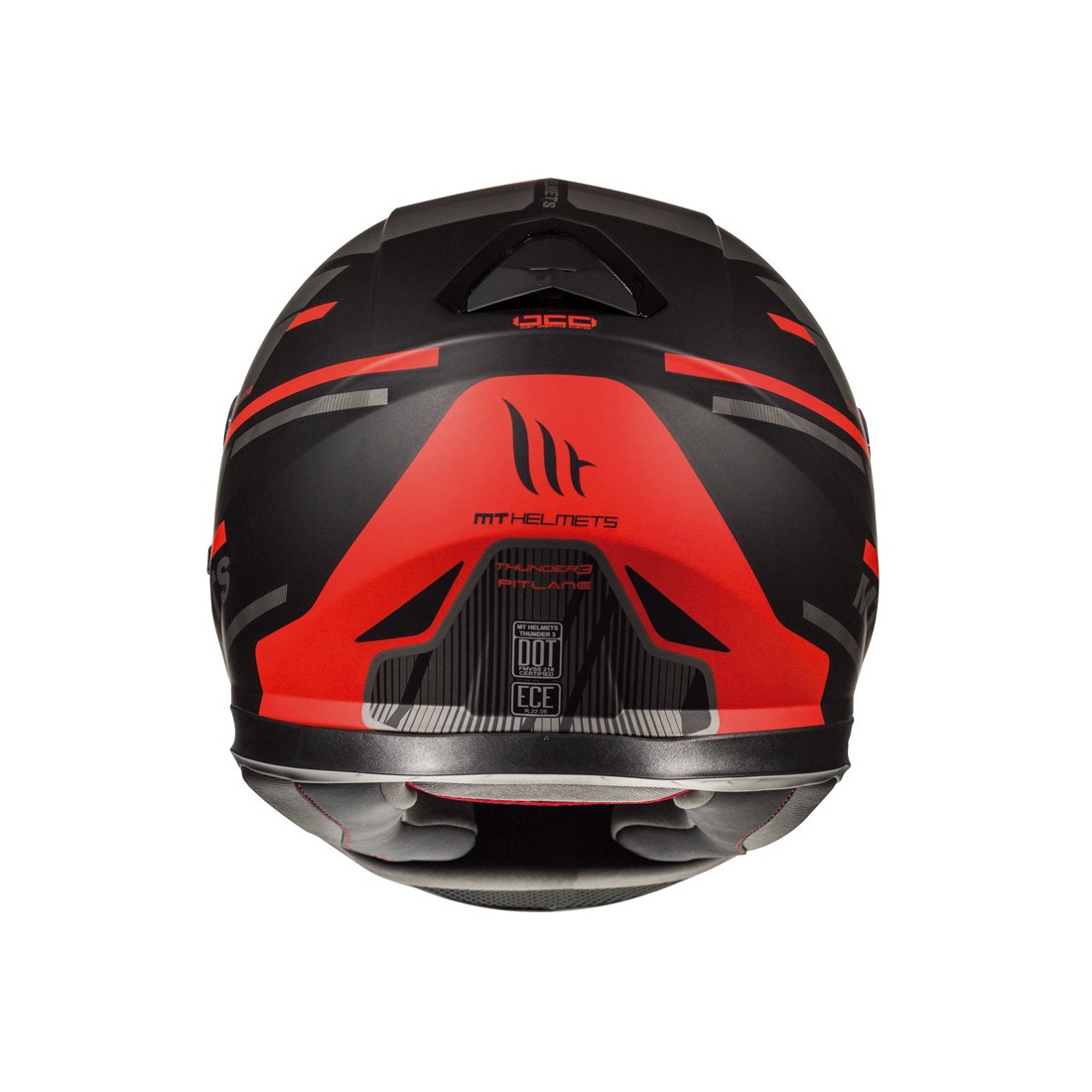 Funda Casco Integral Moto Serpiente Pitón - Gris/Rojo - Helmet