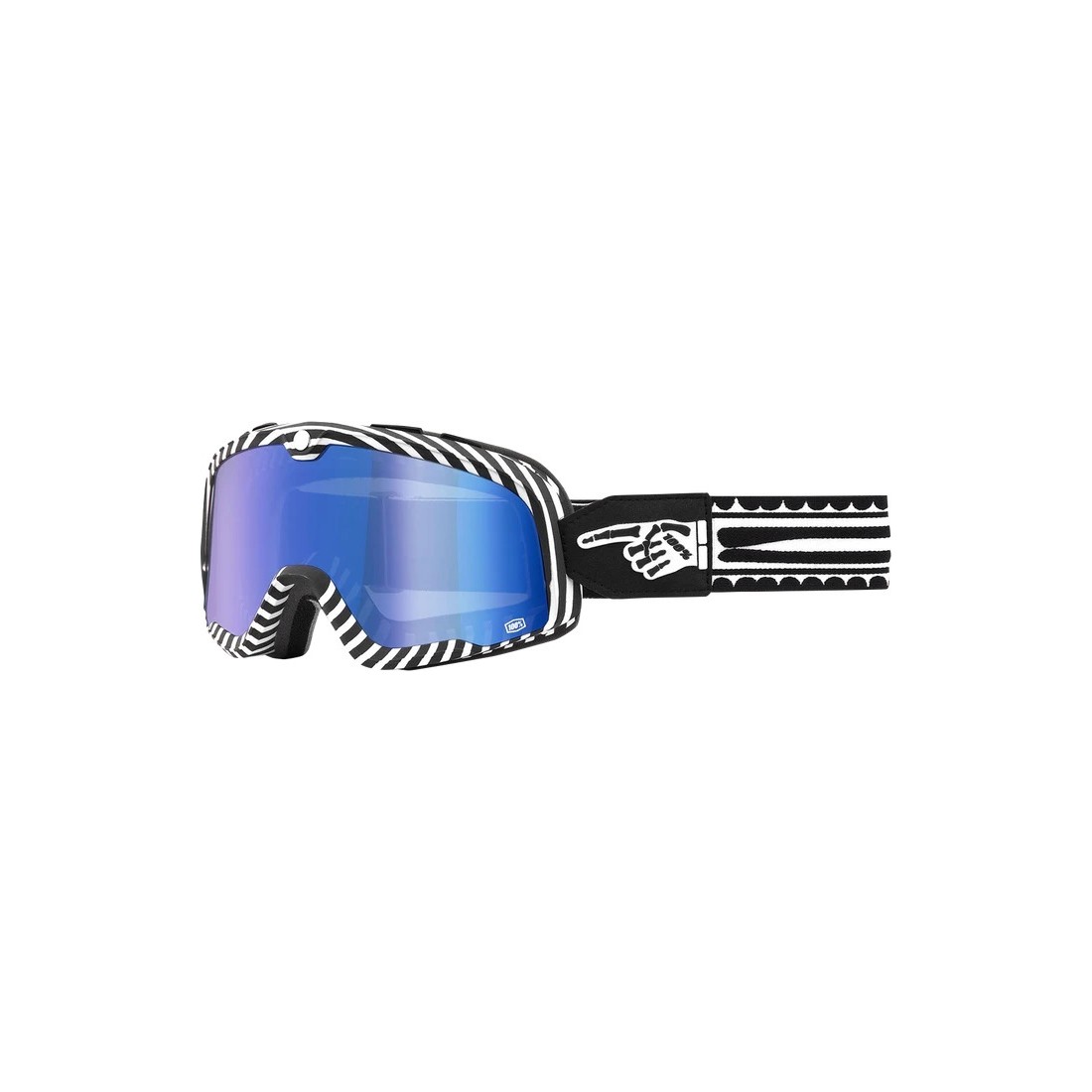 Gafas 100% Barstow Death Spray Blue Mirror
