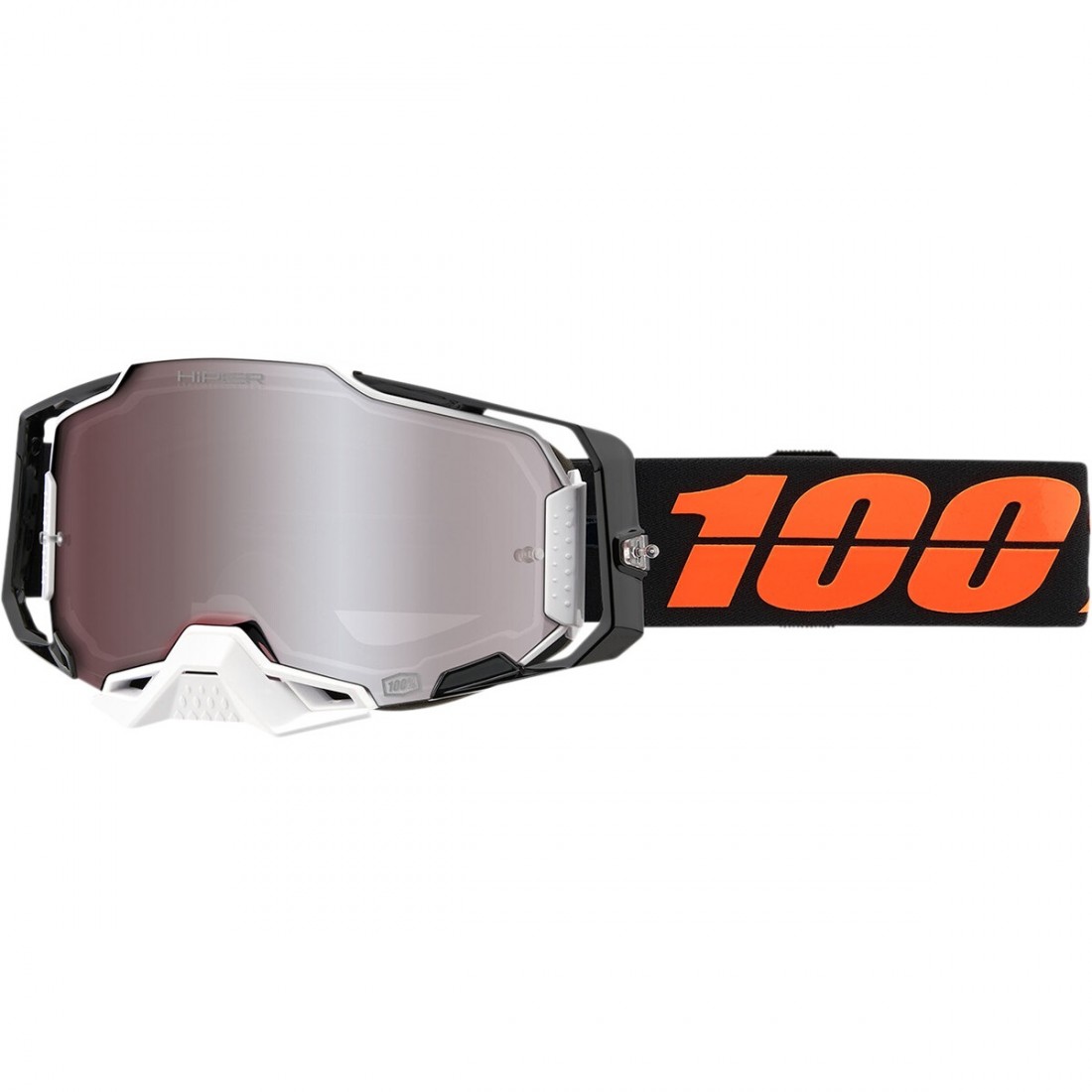 Gafas 100% Armega Blacktail Hiper Silver Mirror