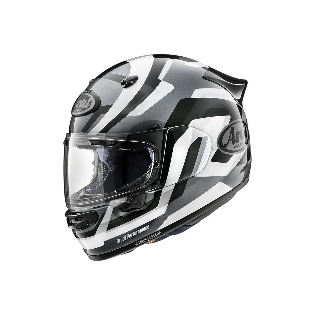 Casco Integral Arai Quantic Snake Negro/Gris/Blanco TALLA CASCO XS