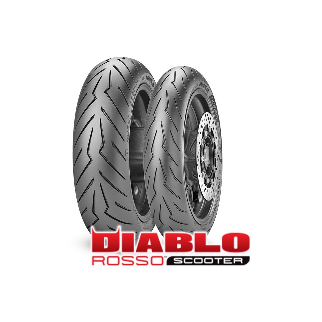 Neum. Del. Pirelli Diablo Rosso Scooter 110/70-13 MC 48P TL