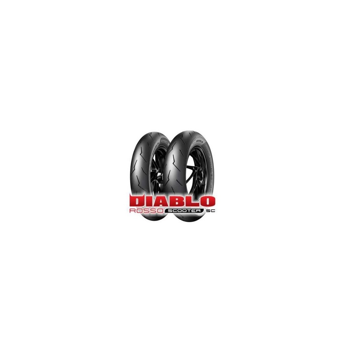 Neum. Tras. Pirelli Diablo Rosso Scooter SC 140/70-14 MC 62S TL