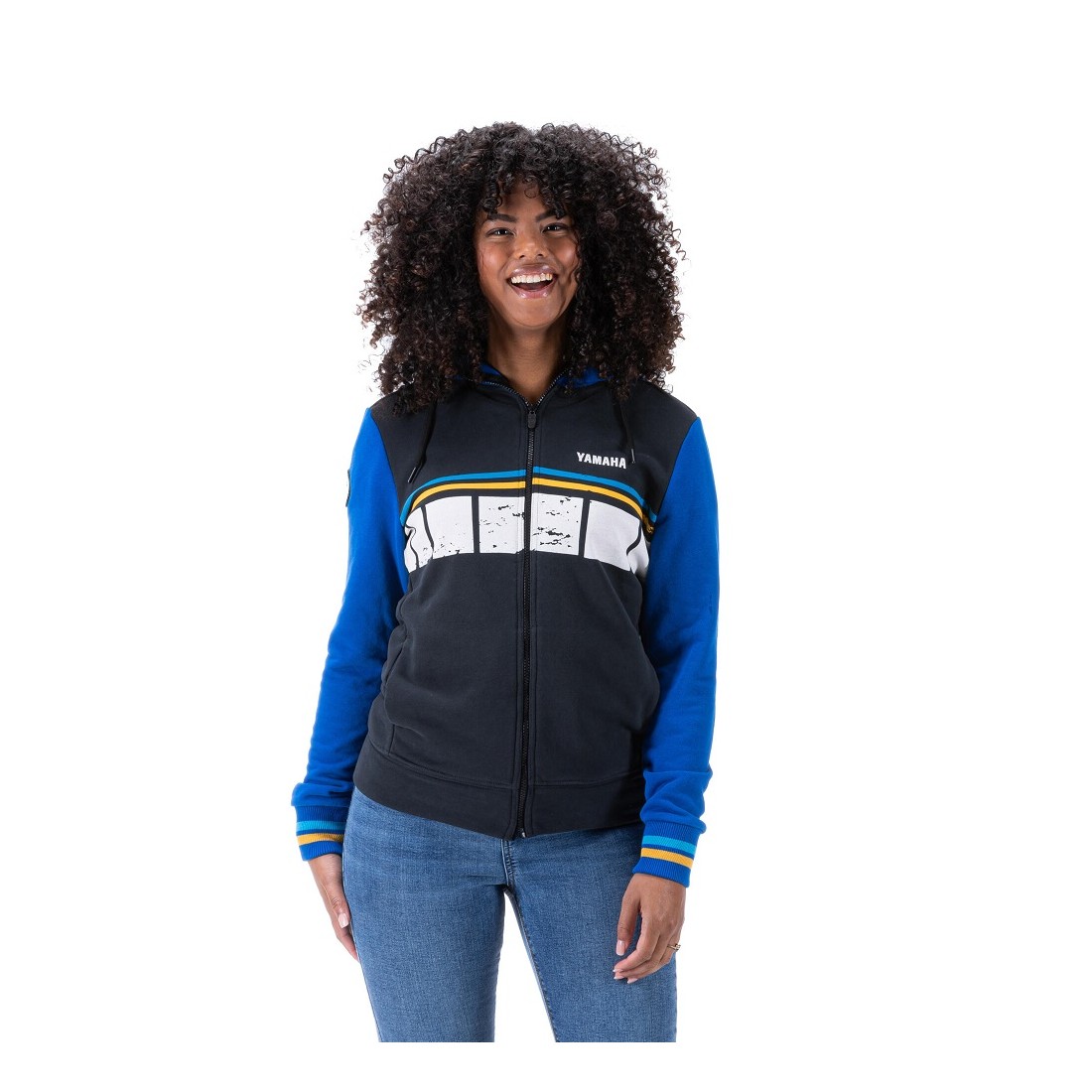 Sudadera Capucha Mujer Yamaha Faster Sons TALLA JERSEY XS