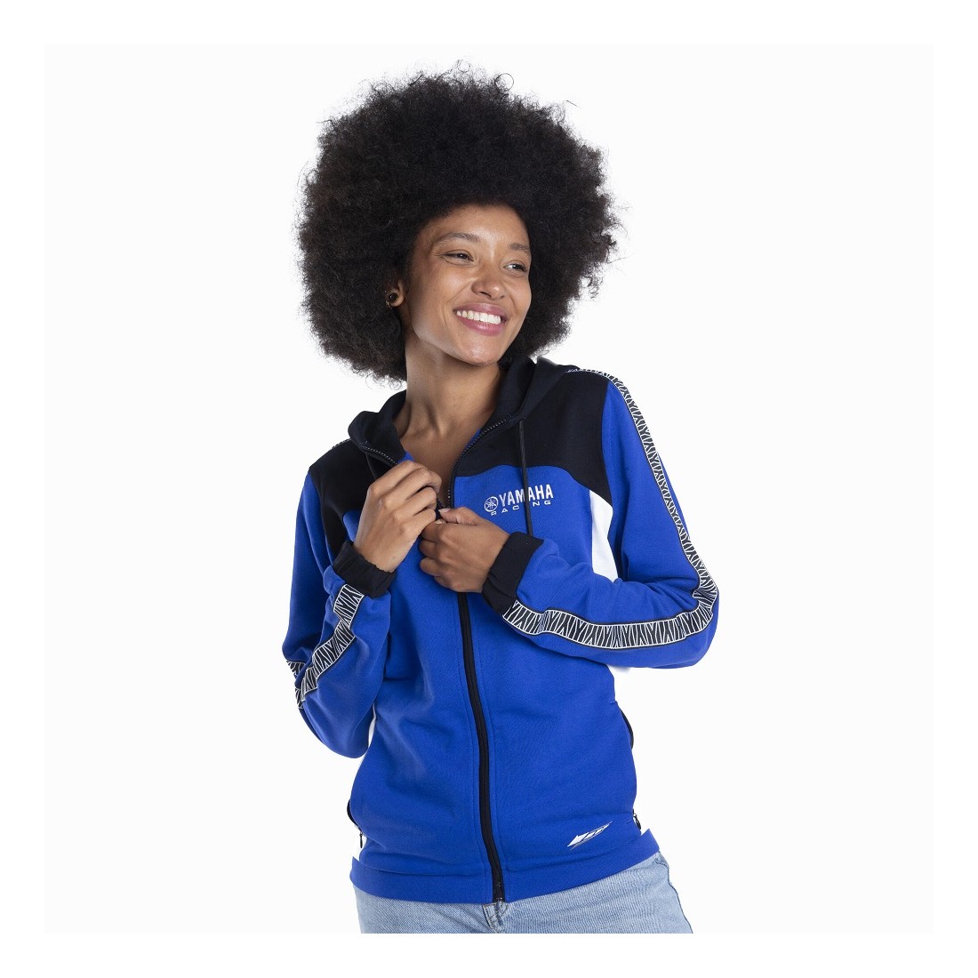Sudadera Capucha Mujer Yamaha Paddock Blue TALLA JERSEY M