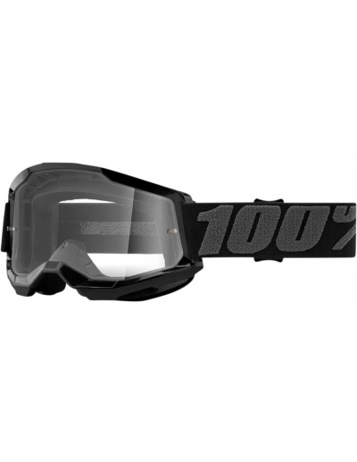 Gafas 100% Strata2 Black Clear