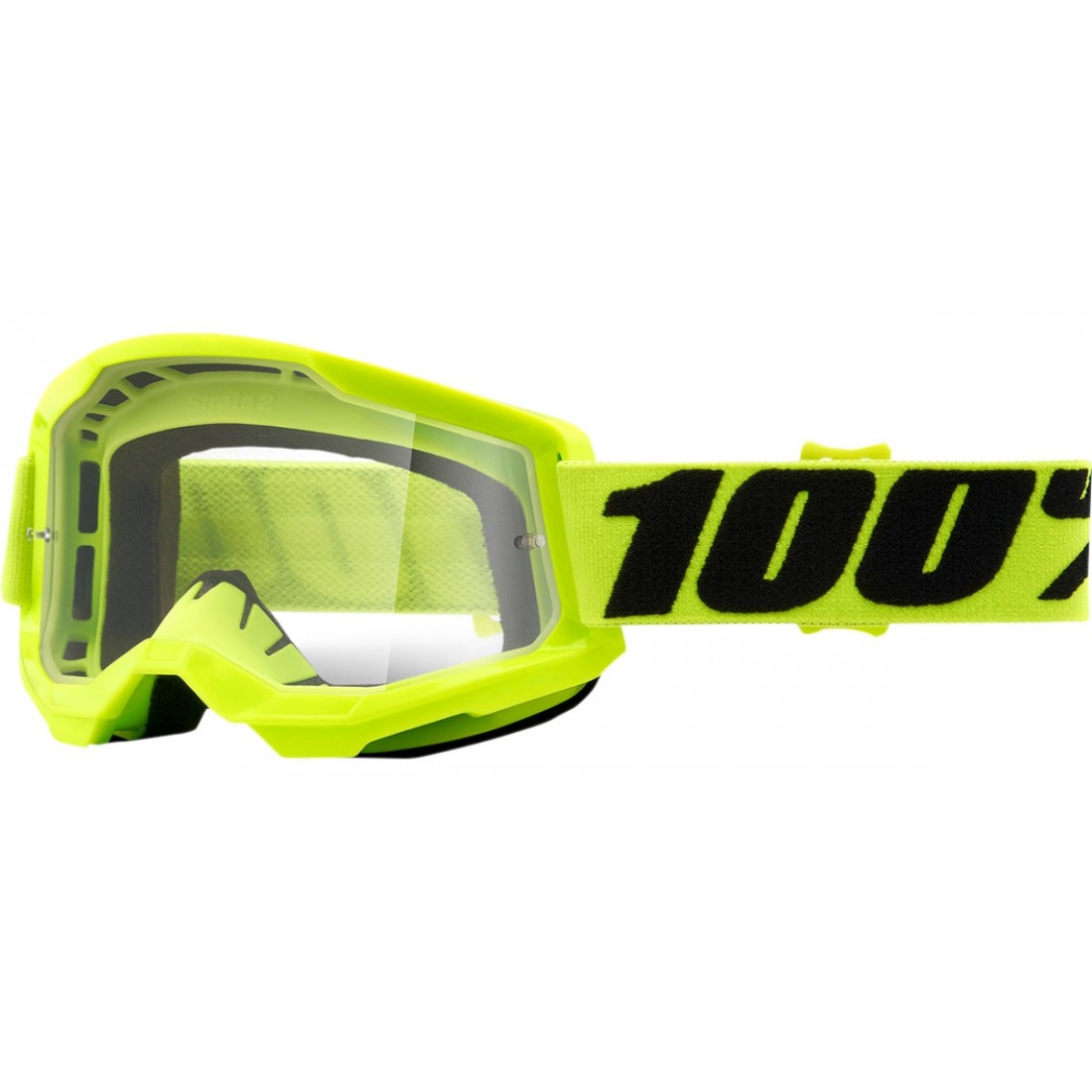 Gafas 100% Strata2 Yellow Clear