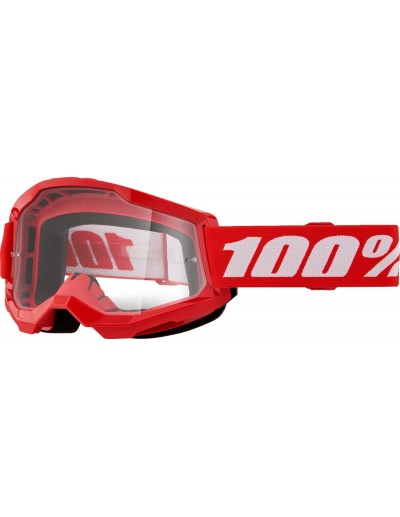 Gafas 100% Strata2 Red Clear