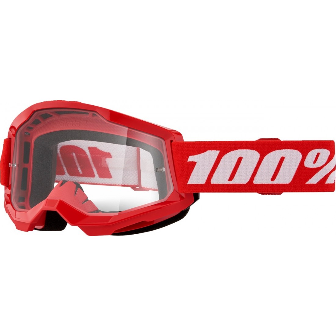 Gafas 100% Strata2 Red Clear