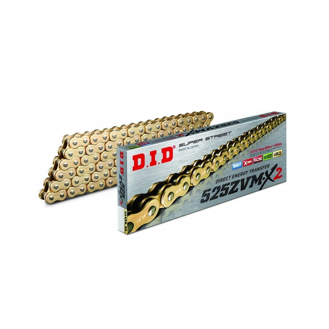 CADENA DID 525 ZVM-X2 (G&G) x 112 R