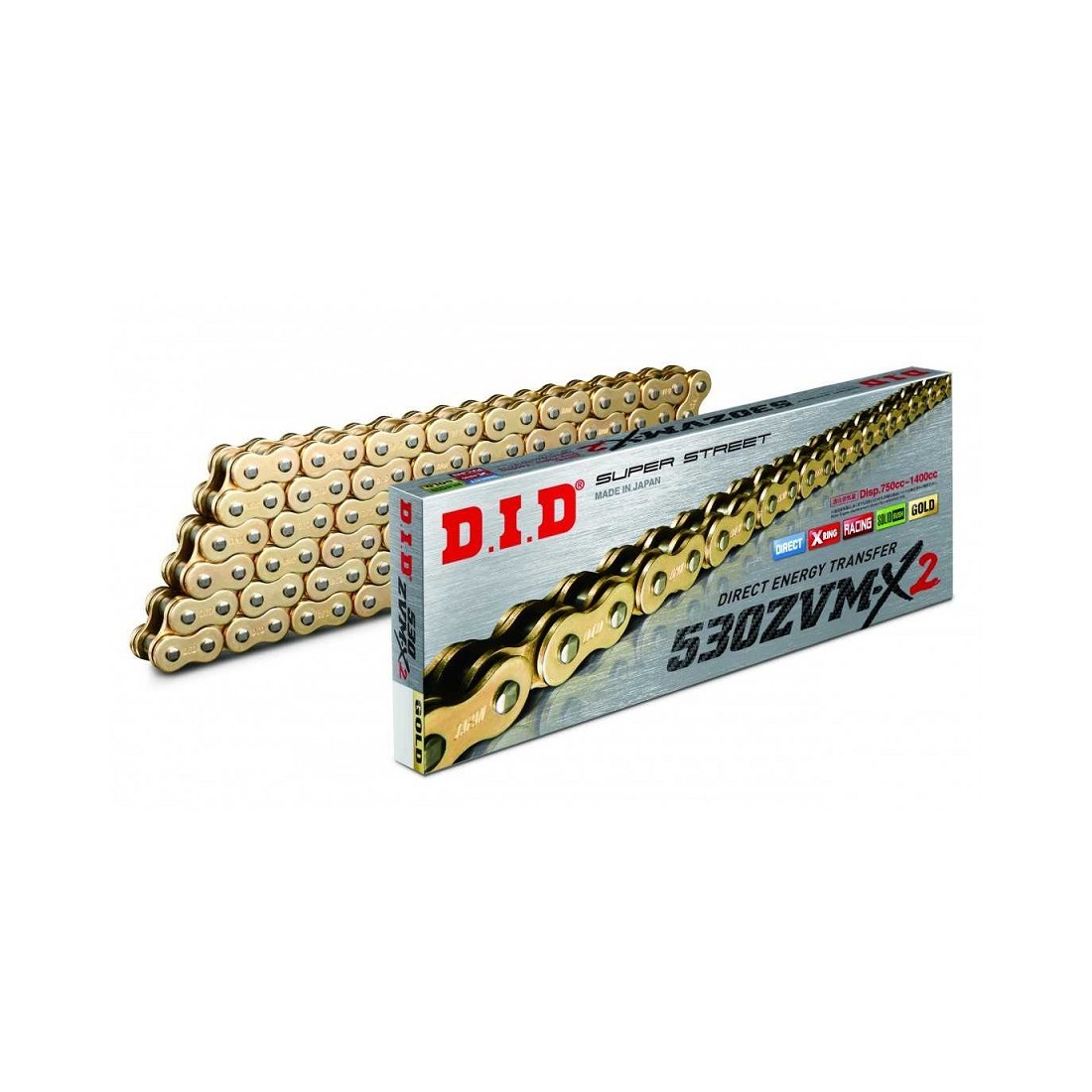CADENA DID 530 ZVM-X2 (G&G) x 108 R