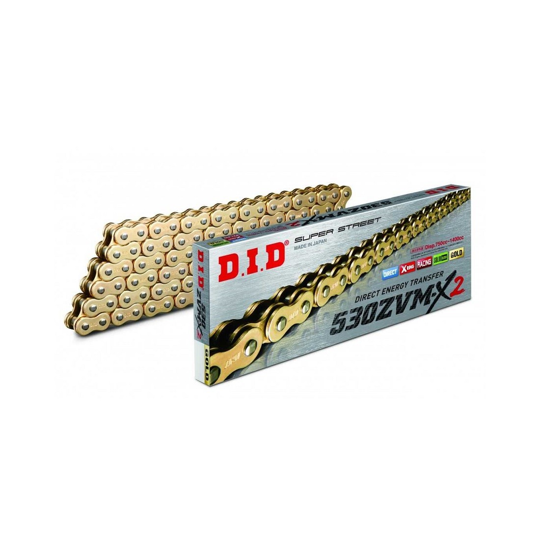 CADENA DID 530 ZVM-X2 (G&G) x 112 R
