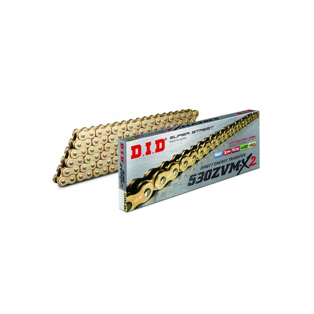 CADENA DID 530 ZVM-X2 (G&G) x 116 R