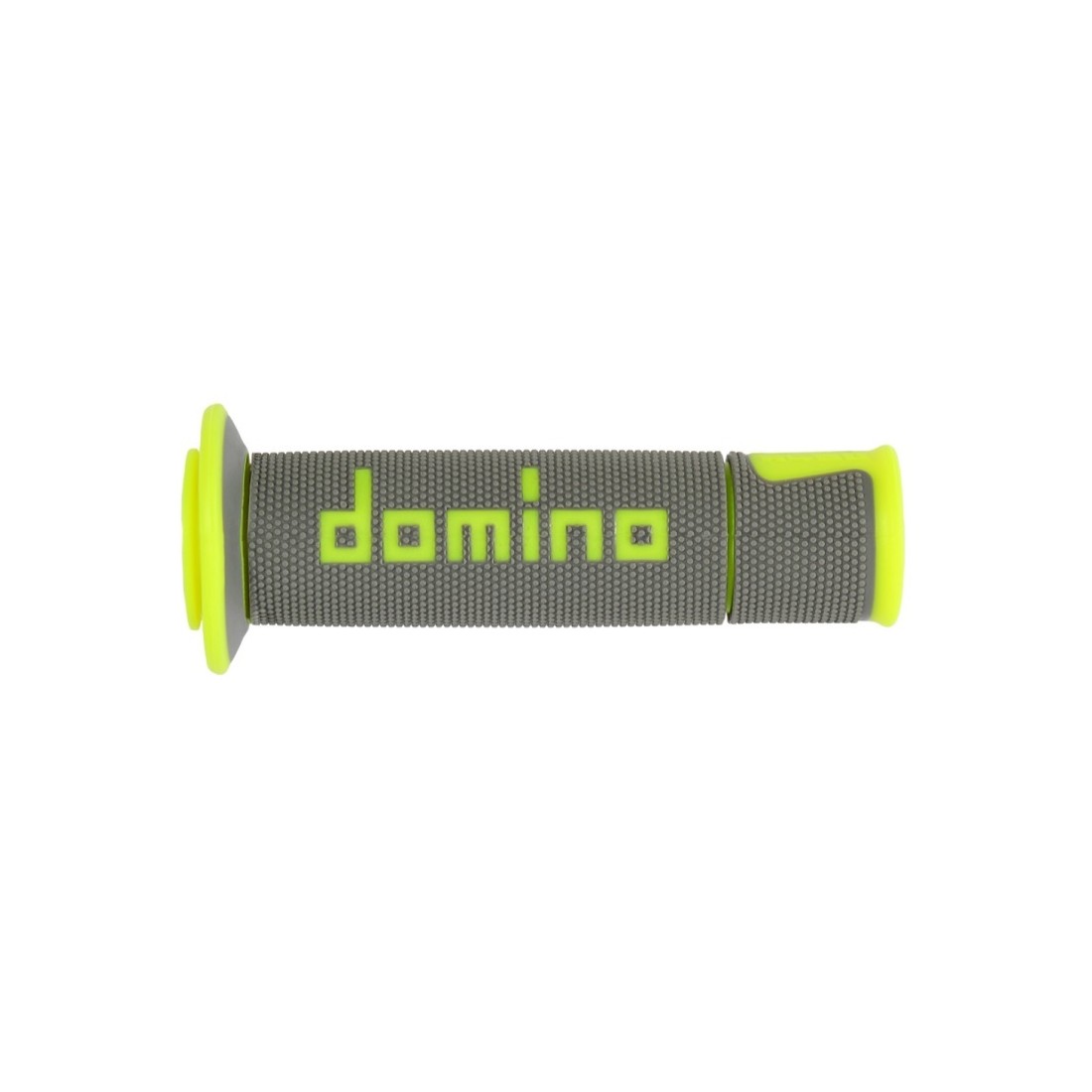 Puños Domino On Road Gris/Amarillo Flúor