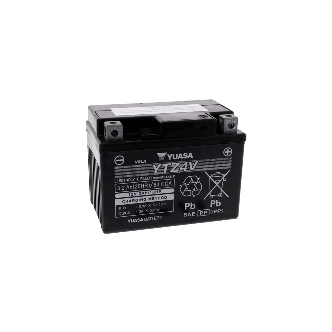 Batería Yuasa YTZ4V Combipack