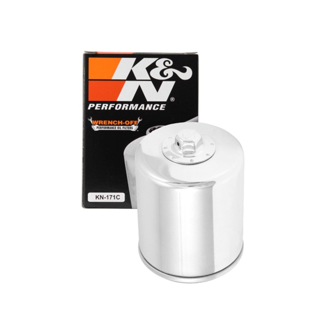 Filtro Aceite K&N Cromado Harley Davidson