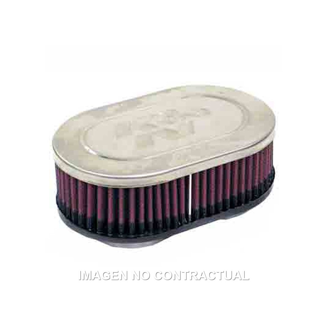 Filtro Aire K&N Doble Dual Flange Oval