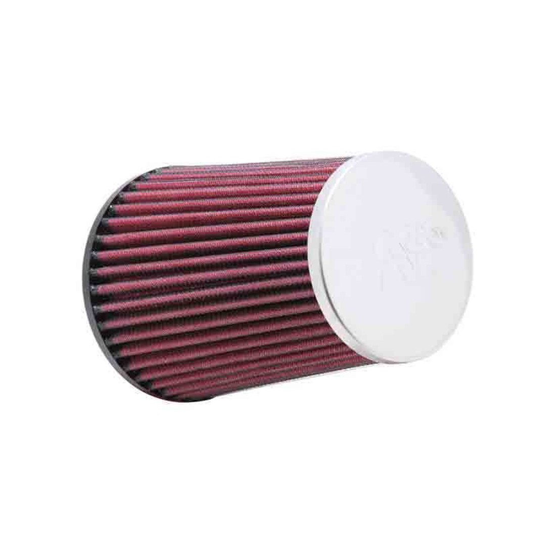 Filtro Potencia K&N goma c/Tapa cromada D.70mm