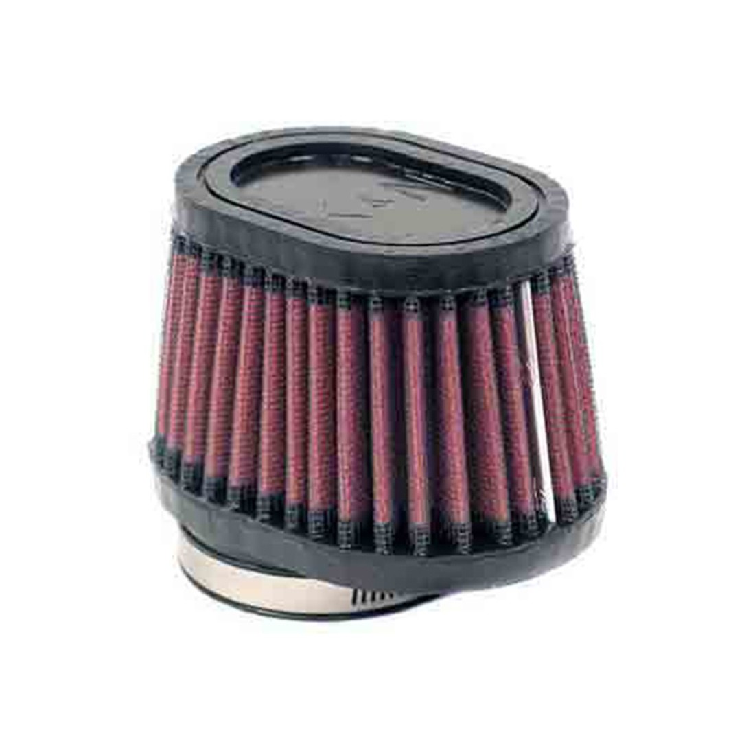 Filtro Aire K&N Universal de goma 2-1/8'FLG,4'X3' TPR/OV